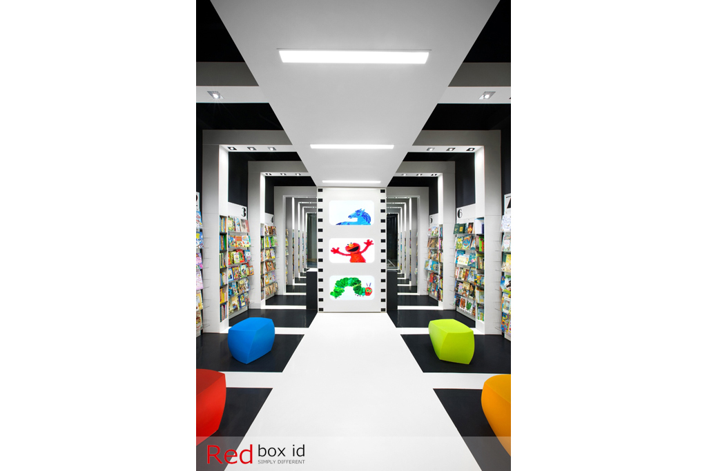 World Kids Books Interactive TV Displays Designed by Red Box ID