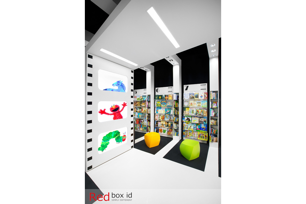 World Kids Books Integrated Emergency Lighting Designed by Red Box ID