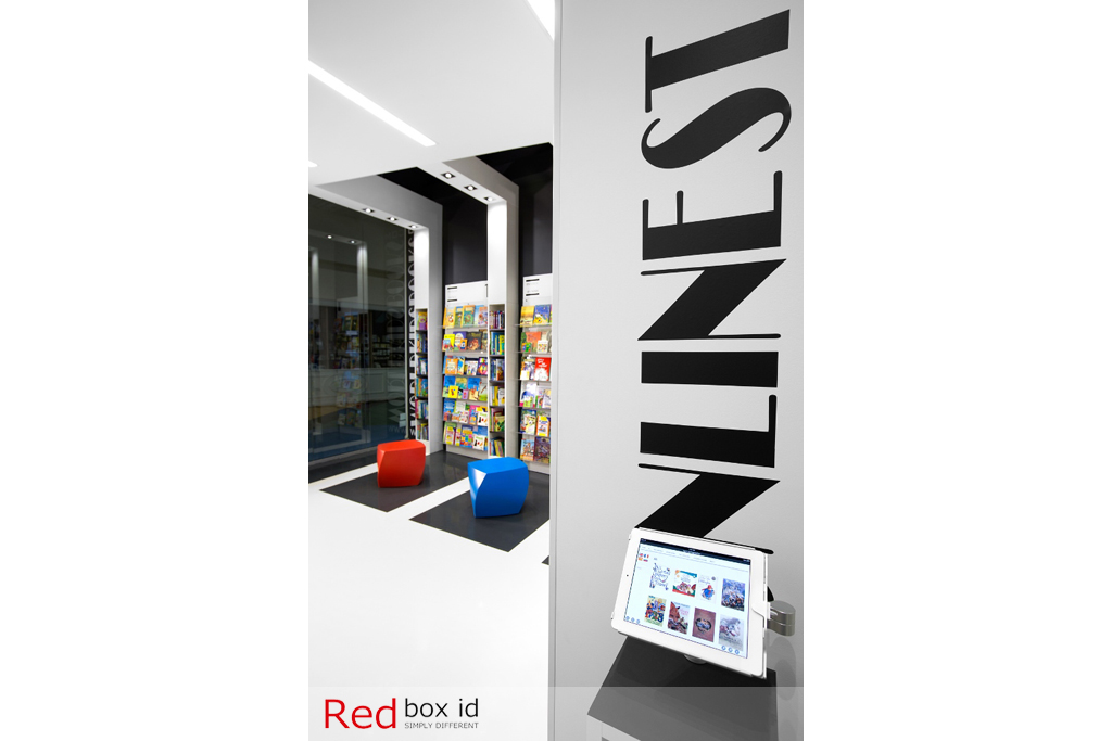 World Kids Books Online Access Station by Red Box ID