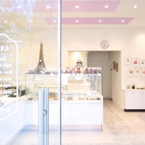 Mon Paris Patisserie Front Entry Designed by Red Box ID